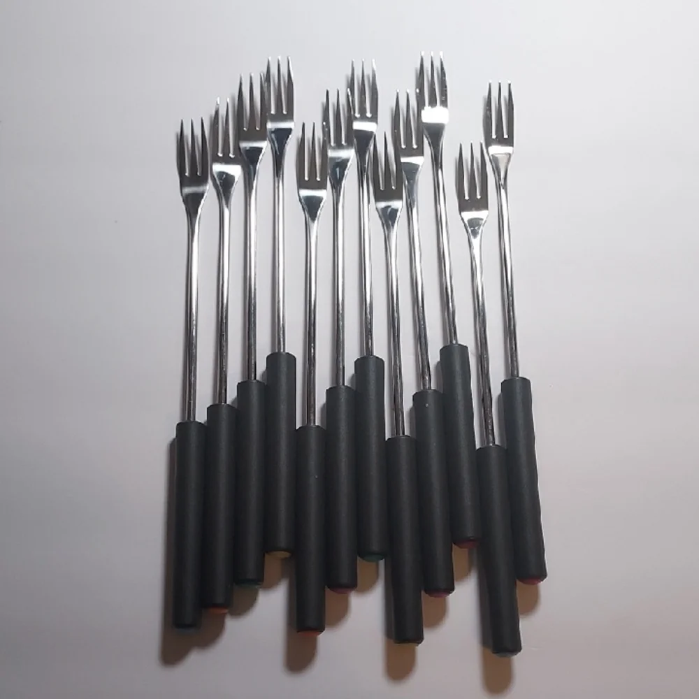 Vintage Fondue Forks Set Of 12 Mid Century Modern